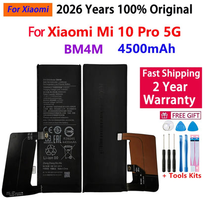Batteria BM58 originale al 100% per Xiaomi Mi 8 9 10 11 11i 11T Ultra SE Lite Mi A3 CC9 CC9e Poco F3 Redmi K40 Pro Mix 4 batterie 5G