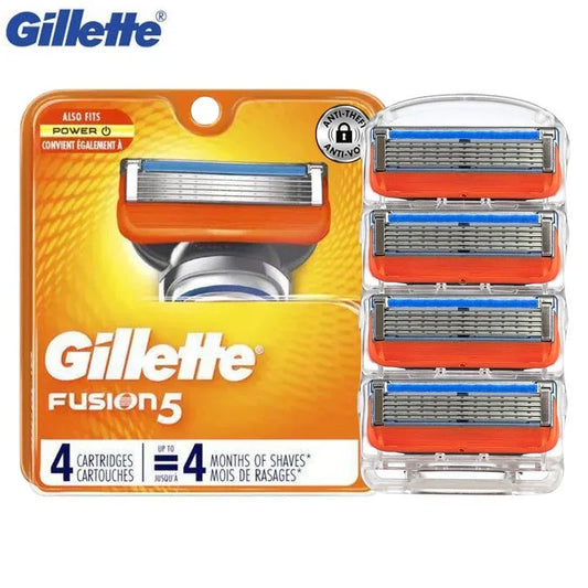 Lama di ricambio per lame di rasoio Gillette Fusion per rasoio Gillette Fusion 4 pezzi