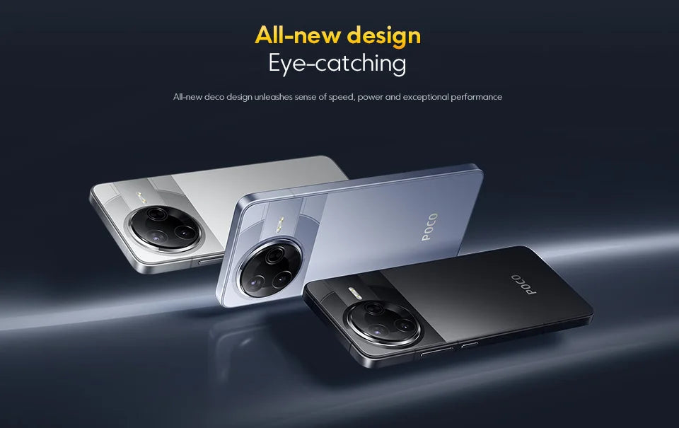 Xiaomi POCO F7 Pro 5G Versione Globale Smartphone Snapdragon ®   Doppia fotocamera da 50MP di 8ª generazione con OIS e NFC
