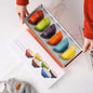Set di ciotole per dessert colorate Le Creuset, stoviglie in ceramica, ciotola per riso, ciotola per zuppa, set regalo in confezione regalo, forma rotonda di lusso, per uso adulto
