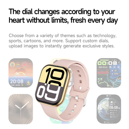Nuovo Smartwatch iOS Serie 11, Display AMOLED Ultra HD, Cardiofrequenzimetro, GPS, Impermeabile IP68, Fitness, Chiamate Wireless, Braccialetto Originale
