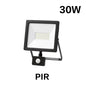 Faretto LED impermeabile IP65 10W 30W 50W 100W AC220V 6000K, faretto da parete per esterni, garage, strada, cancello, palestra, lampada per esterni
