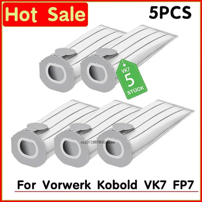 Kit sacchetto per la polvere compatibile per Vorwerk Kobold VK7 FP7 Accessori per sacchetti per aspirapolvere Filtri Pezzi di ricambio