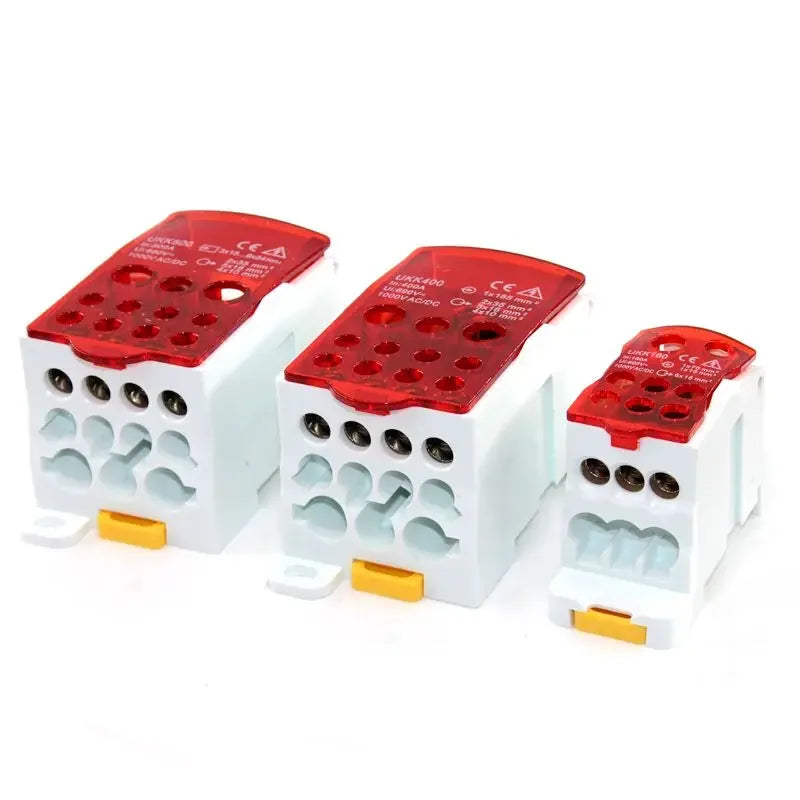 Elettrico Split Morsettiera su Guida Din Scatola di Giunzione Cavo di Alimentazione Connettore Elettrico UKK80A 125A 160A 250A 400A 500A