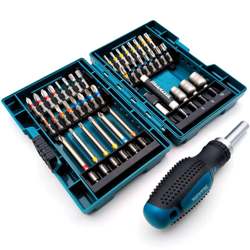 Makita B-55697 D-67527 D-72833 D-72861 Set di punte per cacciavite elettrico Attacchi per utensili elettrici con punte a esagono incassato