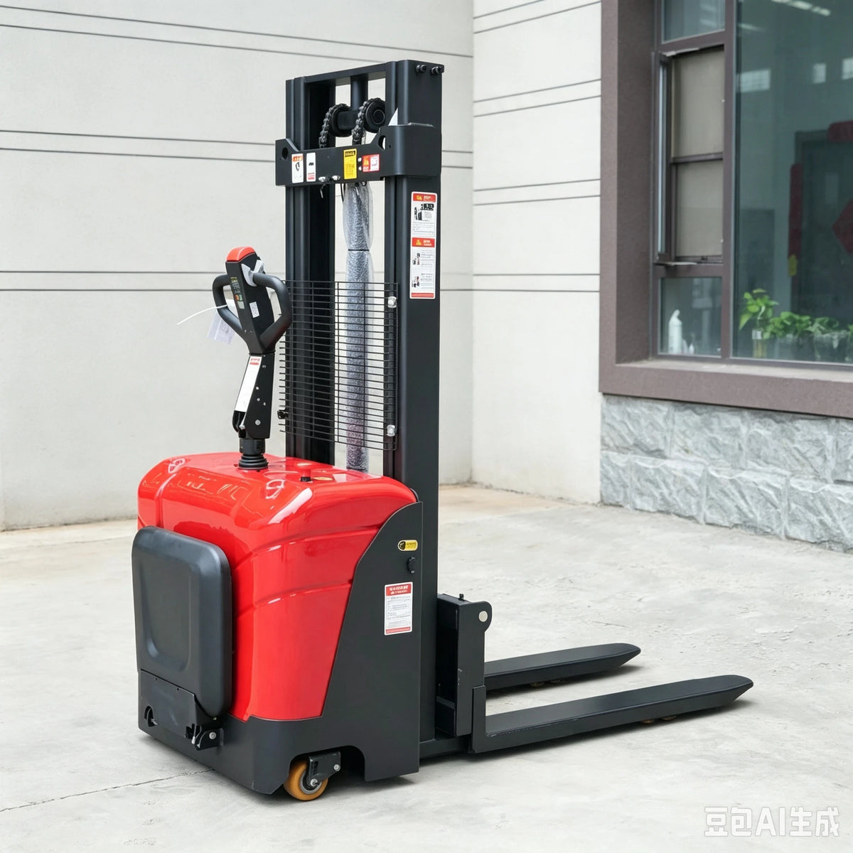 Carrello Elevatore Elettrico Industriale di Alta Qualità e Durevole, Macchina di Sollevamento per Carichi Pesanti, Attrezzatura per Carrelli Elevatori ad Alta Capacità TOP Elettrico