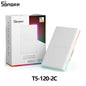 Sonoff TX Ultimate SONOFF T5 86 Interruttore da parete Sonoff Accesso completamente touch Bordo luminoso a LED Telecomando multi-sensorio tramite EWeLink