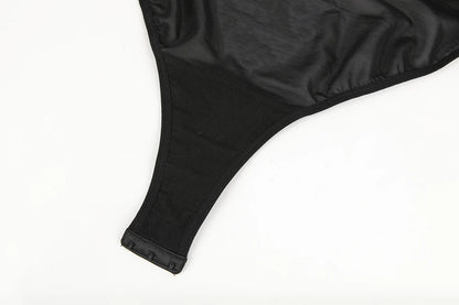 Body modellante in pizzo da donna con ferretto, controllo della pancia, modellante per tutto il corpo, corsetto con scollo a V, top, tuta, slip, lingerie, abbigliamento sexy