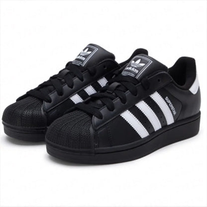 Scarpe Casual Adidas Superstar 2 Classic Shell Head per Uomo e Donna, Design Tricolore, Scarpe da Skate, Numero Modello: JI0079