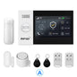 Allarme GSM WiFi compatibile con l'app Tuya Smart Life, rilevatore di intrusioni wireless per casa, garage, ufficio, negozio, protezione con avvisi in tempo reale.