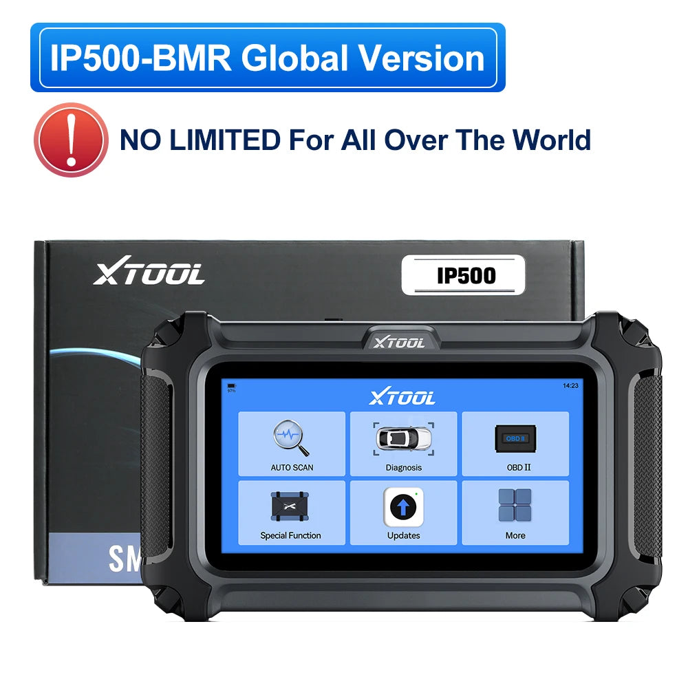 XTOOL InPlus IP500 per BMW, Aggiornamento Gratuito a Vita, Scanner Diagnostico Auto IP500, Test Attivo ECU, Scanner OBD2 per Tutti i Sistemi BMW, Mini, Rolls Royce, Strumenti Diagnostici Auto, 23+ Servizi, Lettore di Codici