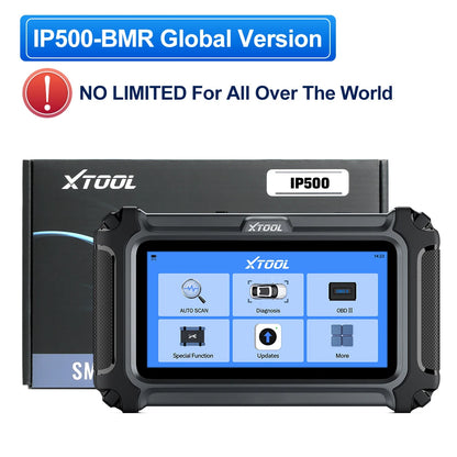 XTOOL InPlus IP500 per BMW, Aggiornamento Gratuito a Vita, Scanner Diagnostico Auto IP500, Test Attivo ECU, Scanner OBD2 per Tutti i Sistemi BMW, Mini, Rolls Royce, Strumenti Diagnostici Auto, 23+ Servizi, Lettore di Codici
