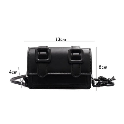 Mini borse a tracolla piccole per donna Borsa a catena per ragazza Borsa in pelle PU Borse a tracolla per ragazza da donna Designer 2022 Estate Giallo