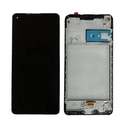 Display LCD con Touch Screen e Cornice per Samsung A21S SM-A217FN/DS