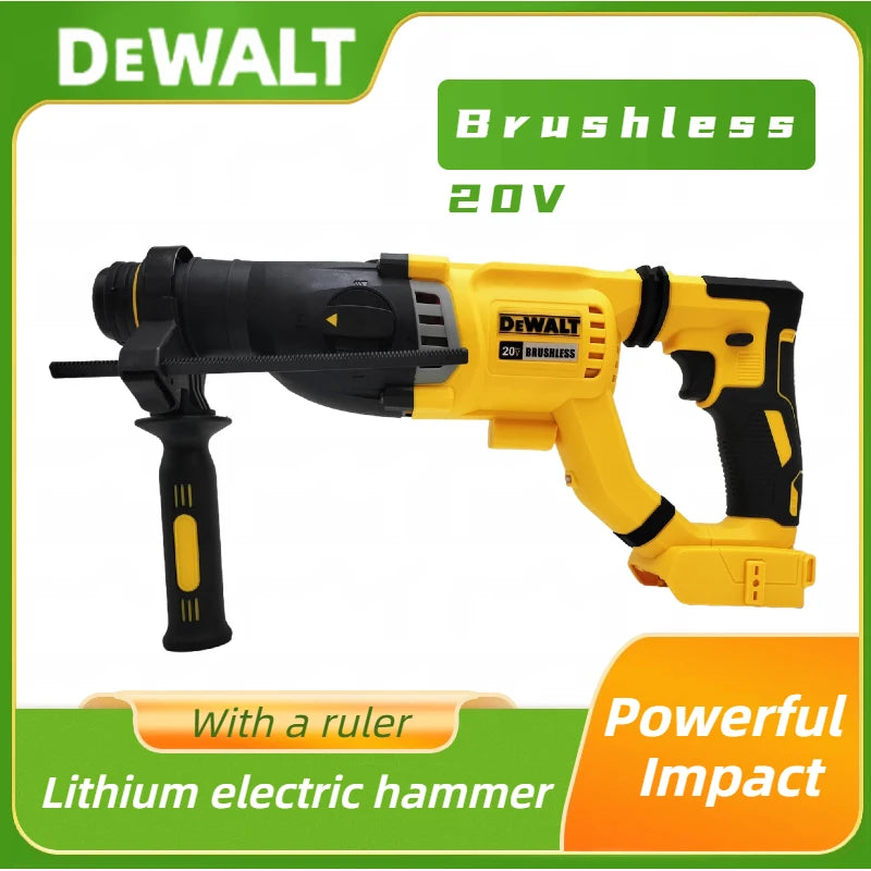 Martello rotante portatile a batteria DEWALT DCH263, senza spazzole, 20V, trapano a percussione elettrico al litio 3-in-1