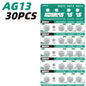 2-100PCS LR44 Batteria AG13 357 303 SR44 L1154F A76 Batterie a bottone per orologi Misuratore di glicemia nel sangue Giocattoli Libri musicali