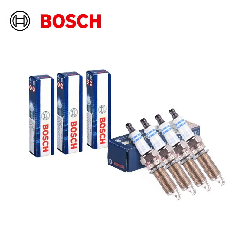 4 candele Bosch a doppio iridio YR7SII33U per Hyundai Tucson (JM, TL, TLE) i30 II, per KIA Rio Sportage III IV【OE:1884611070】