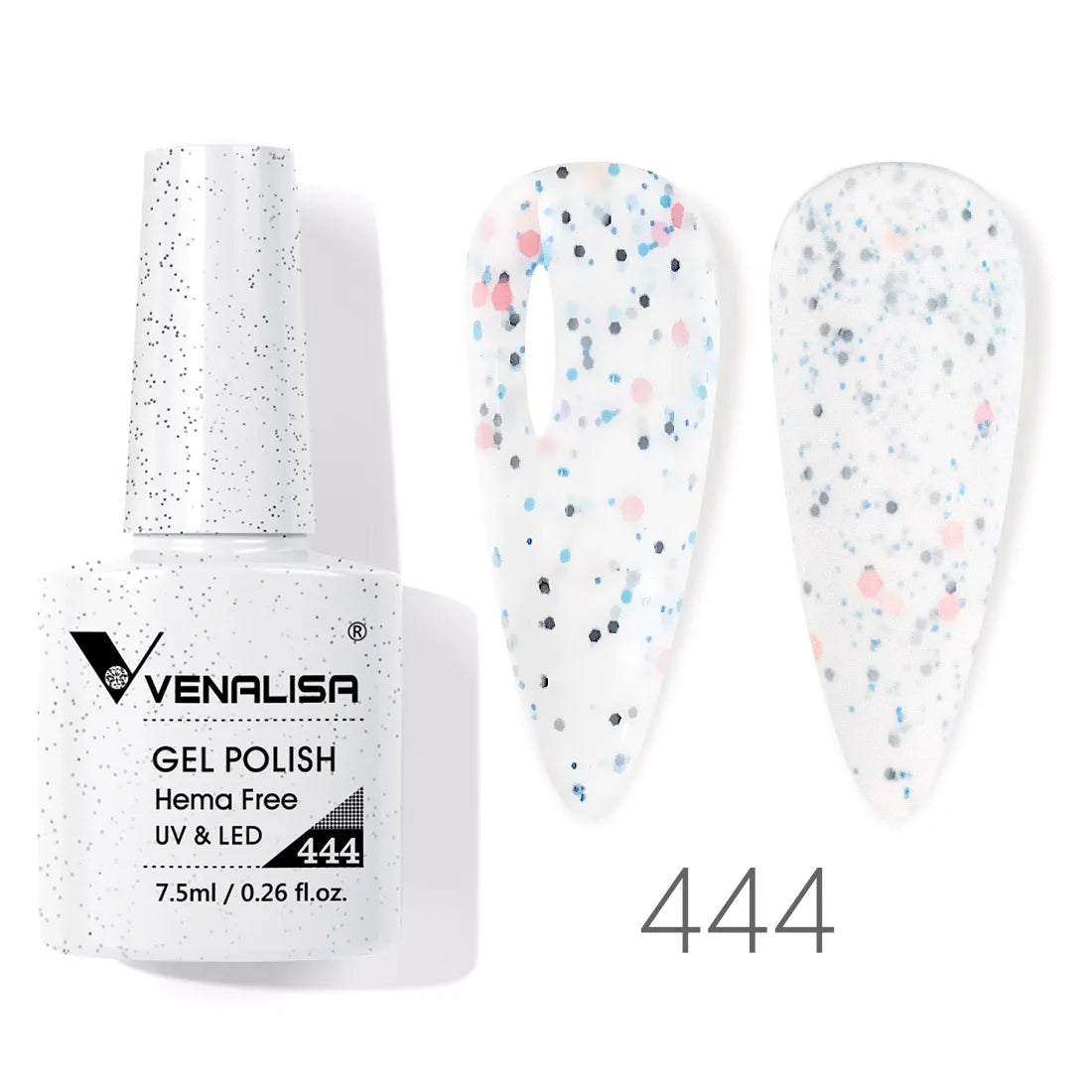 VENALISA Smalto gel per unghie da 7,5 ml Sparkle Glitter Diamante Brillante Colori estivi Semi permanente Soak off Vernice gel per unghie UV LED