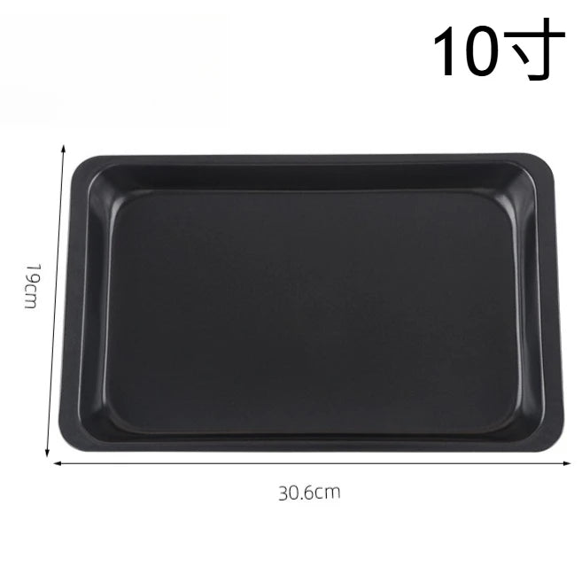 Teglia da forno antiaderente in acciaio al carbonio Teglia da forno rettangolare Pane tostato Torta di pane Bakeware Pasticceria fai da te Piatto Utensili da cucina