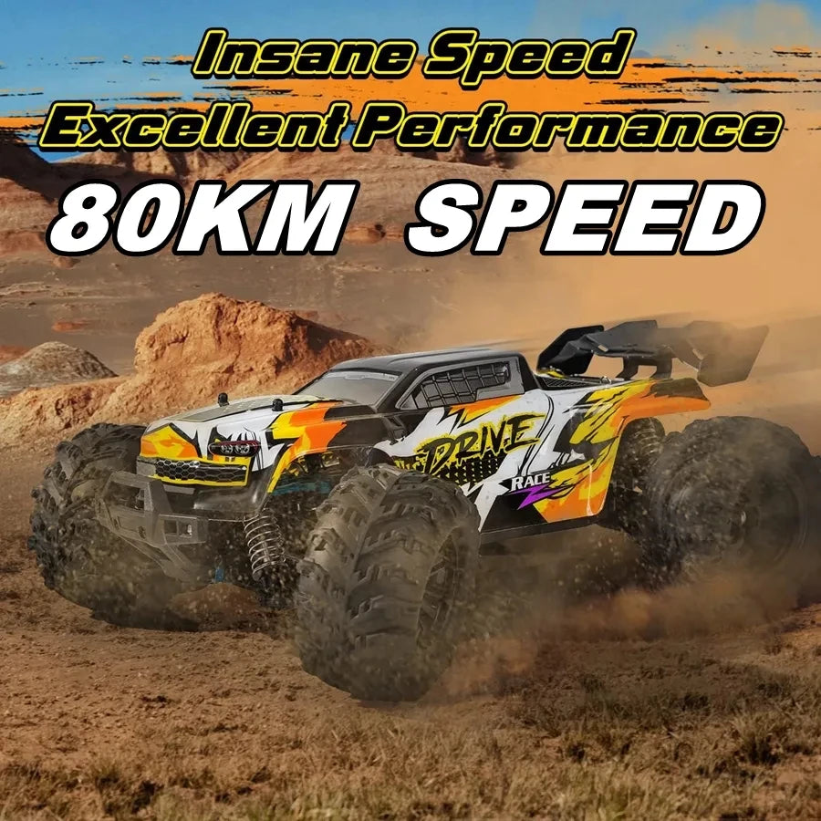 Auto radiocomandata Oike 4WD, fuoristrada 4x4, buggy ad alta velocità, camion super brushless, 50 o 80 km/h, auto da corsa con drift veloce, giocattolo, regalo