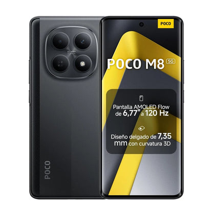 POCO M8 5G Versione Globale Snapdragon 6 Gen 3 Display Immersivo 6.77' 120Hz FHD+ Batteria 5520mAh Smartphone NFC