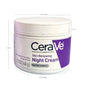Crema Notte Rinnovante per la Pelle CeraVe 48g, Crema Idratante Riparatrice della Barriera per Uso Quotidiano