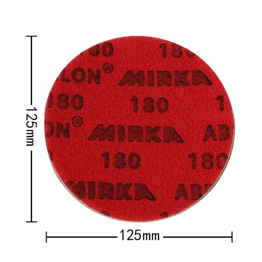 5 pollici 125mm Mirka Abralon 180-4000 Grit Spugna Sangding Disco Schiuma Gancio Anello Carta Vetrata Flessibile Polacco Aereo Per Auto Vernice di Vetro