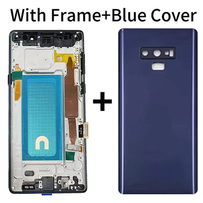 Nuovo LCD per Samsung Note9, Display Touch Screen Digitizer Assembly per Samsung Note 9 N960F N960U N9600 con Cornice LCD