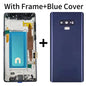 Nuovo LCD per Samsung Note9, Display Touch Screen Digitizer Assembly per Samsung Note 9 N960F N960U N9600 con Cornice LCD