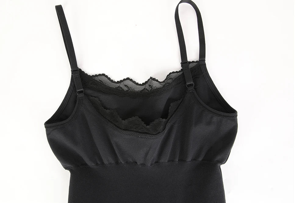Sottovesti Modellanti per Abiti da Sera con Bordo in Pizzo, Modellatore per il Controllo della Pancia, Sottoveste Snellente per Uso Quotidiano Casual