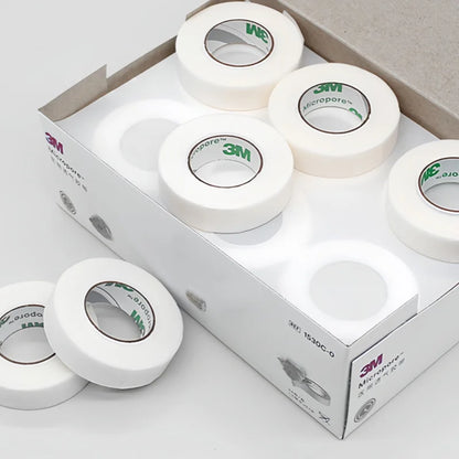 Nastro chirurgico microporoso originale 3M 1530 Nastro ipoallergenico ad adesione delicata bianca altamente traspirante