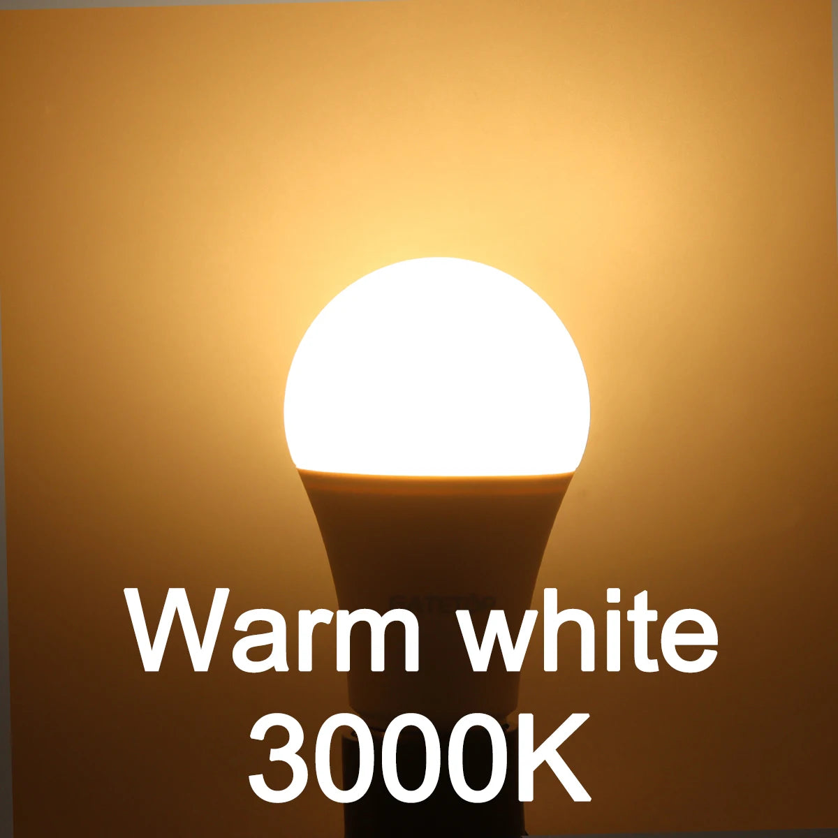 20 Lampadine LED E27 AC 220V 8W 9W 10W 12W 15W 18W 24W Luce Calda e Fredda 3000K 4000K 6000K per Illuminazione Domestica