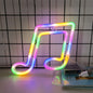 1 pezzo, luce al neon decorativa per un'atmosfera artistica moderna, decorazione da parete per feste natalizie, regalo per matrimoni, scene di laurea, alimentata tramite USB o a batteria (batteria non inclusa)