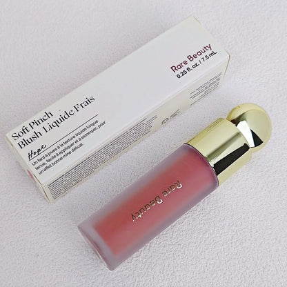 Rare Beauty Soft Pinch Blush Liquido Setoso e Scorrevole Idratante e Nutriente Lucidalabbra Liquido a Lunga Durata Cosmetico per il Trucco