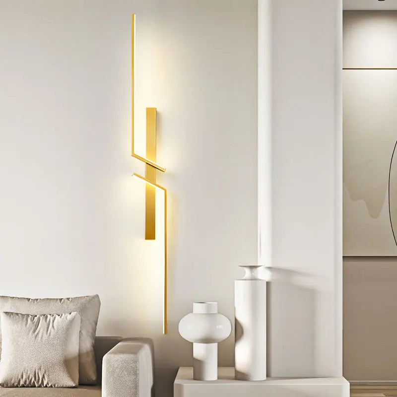 Lampade da parete a LED nordiche per corridoio corridoio 60cm/80cm/100cm Luci da parete a LED interne Sconce da parete Illuminazione per cucina Sala da pranzo