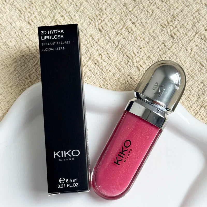 KIKO Unlimited Blush, fard in polvere monocromatico, e Unlimited Double Touch, lucidalabbra in edizione limitata, lucidalabbra 3D Hydra, 25 colori.