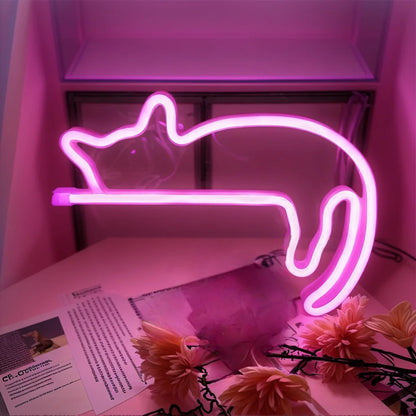 1 pezzo, luce al neon decorativa per un'atmosfera artistica moderna, decorazione da parete per feste natalizie, regalo per matrimoni, scene di laurea, alimentata tramite USB o a batteria (batteria non inclusa)