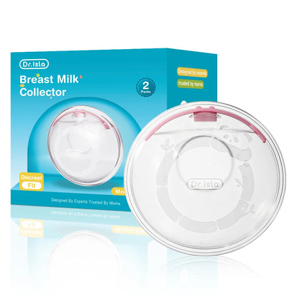 MAMIJOY Raccoglitore di Latte Materno 2 Pezzi 26mm in Silicone Ultra-Sottile Senza BPA, Coppette per Allattamento Indossabili, Salvagoccia per Latte Materno a Prova di Perdite per Mamme