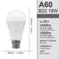 10 Pezzi Lampadine LED E27 B22 da 24W 20W 18W 15W 12W 10W 3W, AC 220V 110V 3000K 6000K, Lampada per Soggiorno e Casa