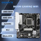 Scheda Madre GIGABYTE B650M GAMING WIFI AMD B650 Socket AM5 DDR5 M.2 Micro ATX PCIe 4.0 Wi-Fi 6 Supporto Ryzen 9 7900 8700F 8500G