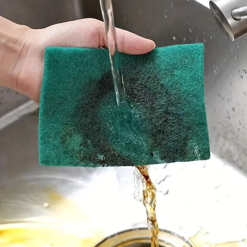 10-200 pz Scrub Pad Cucina Domestica Rimozione Olio Lavapiatti Pentola Pad Senza Graffi Multiuso Riutilizzabile Pulizia Dishrag