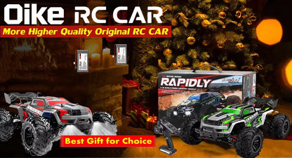 Auto radiocomandata Oike 4WD, fuoristrada 4x4, buggy ad alta velocità, camion super brushless, 50 o 80 km/h, auto da corsa con drift veloce, giocattolo, regalo