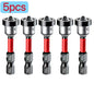 5-60PCS PH2 Set di punte per avvitatore a percussione Set di cacciaviti a croce magnetici Set di punte per trapano a percussione Vite Cacciavite a croce antiscivolo in acciaio legato