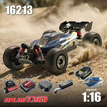 Nuova Auto RC Hyper Go MJX 1/16 16212 16213 16218, Monster Truck Brushless da Arrampicata e Corsa 4WD Fuoristrada ad Alta Velocità con Telecomando