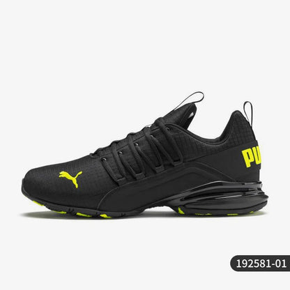 Scarpe casual da uomo Puma Axelion autentiche in mesh traspirante e ammortizzante 192581-01