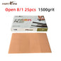 Abrasivi per rettifica fine HUNTING 1 Open 8 adesivi Carta vetrata - Strumento per lucidatura e lancio di macchie per auto di precisione