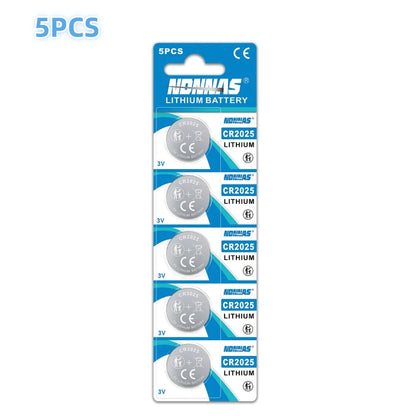 5-50 pz. Batterie a bottone al litio 3V CR2025 DL2025 2025, batterie piatte per chiavi auto/portachiavi Audi, Mercedes, Nissan, bilance, giocattoli, ecc.