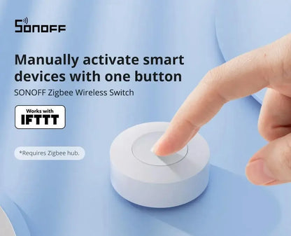 SONOFF SNZB-01P SNZB 01P Sonoff Interruttore wireless Zigbee Interruttore di scena Controllo bidirezionale con TX Ultimate Interruttore a parete Scena intelligente