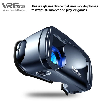 VRG Pro Realtà Virtuale Occhiali VR Dispositivi per cuffie Viar 3D Occhiali per casco Lenti Smart per Smartphone Cellulare Set di giochi per dispositivi mobili