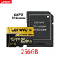 Scheda Micro SD Lenovo 1TB, Scheda di Memoria TF 256GB 512GB Classe 10 U3 A2 ad Alta Velocità per Registrazione Video 4K per Dash Cam, Fotocamera, Drone, Telefono